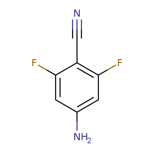 N#Cc1c(F)cc(cc1F)N