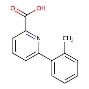 Cc1ccccc1c1cccc(n1)C(=O)O