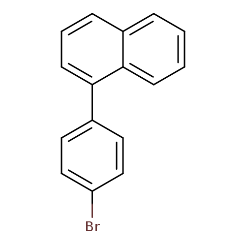 Brc1ccc(cc1)c1cccc2c1cccc2