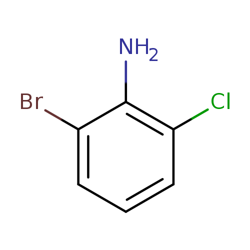 Nc1c(Cl)cccc1Br