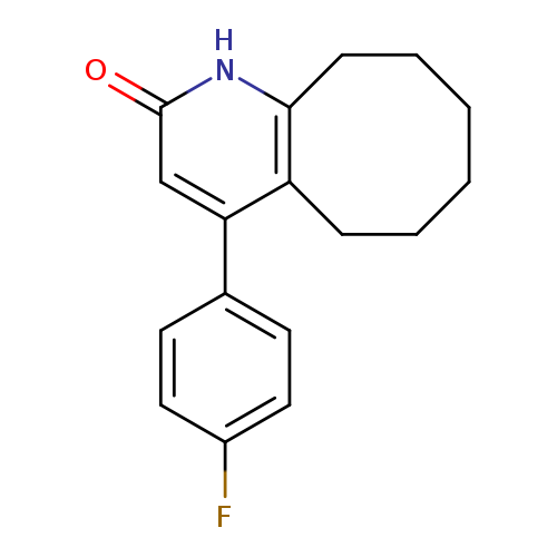 Fc1ccc(cc1)c1cc(=O)[nH]c2c1CCCCCC2