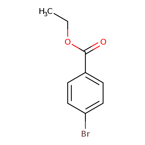 CCOC(=O)c1ccc(cc1)Br