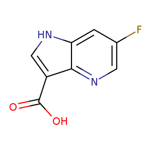 Fc1cnc2c(c1)[nH]cc2C(=O)O
