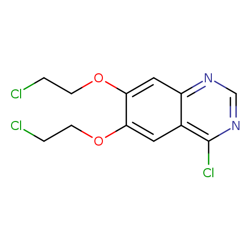 ClCCOc1cc2c(Cl)ncnc2cc1OCCCl