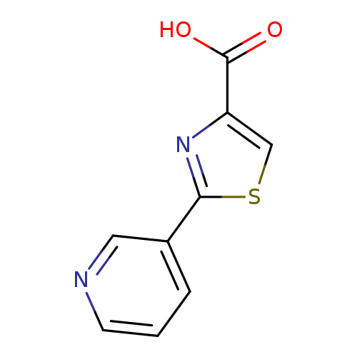 OC(=O)c1csc(n1)c1cccnc1