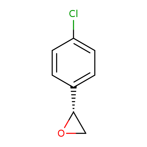 Clc1ccc(cc1)[C@H]1OC1