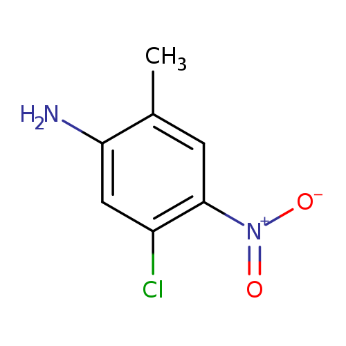 [O-][N+](=O)c1cc(C)c(cc1Cl)N