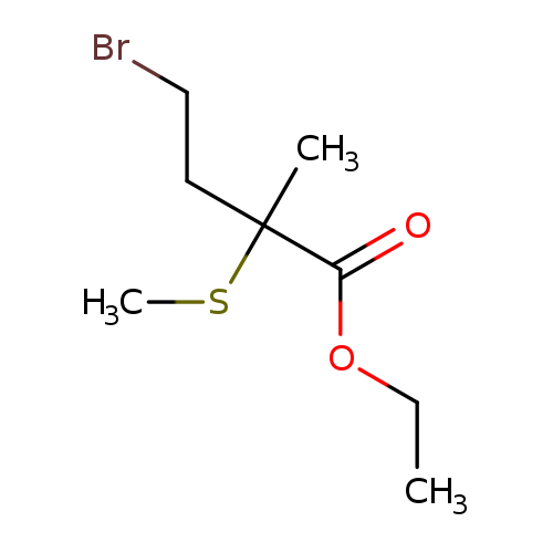 BrCCC(C(=O)OCC)(SC)C