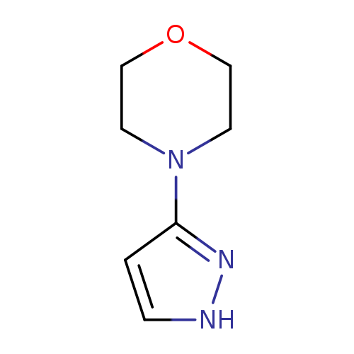 O1CCN(CC1)c1cc[nH]n1