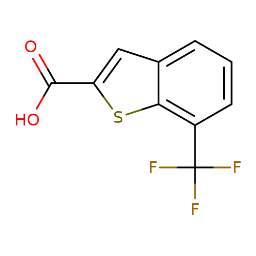 OC(=O)c1cc2c(s1)c(ccc2)C(F)(F)F