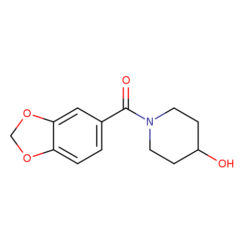 OC1CCN(CC1)C(=O)c1ccc2c(c1)OCO2