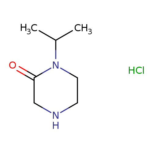 CC(N1CCNCC1=O)C.Cl