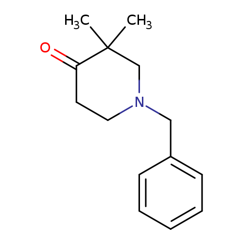 O=C1CCN(CC1(C)C)Cc1ccccc1