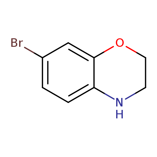 Brc1ccc2c(c1)OCCN2