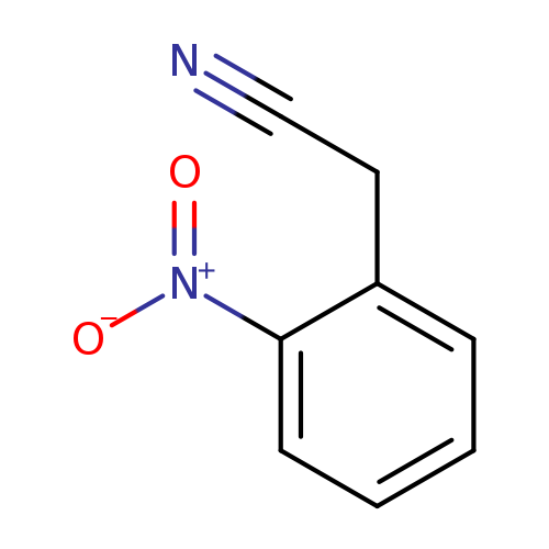 N#CCc1ccccc1[N+](=O)[O-]