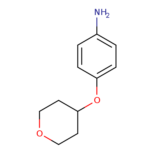 Nc1ccc(cc1)OC1CCOCC1