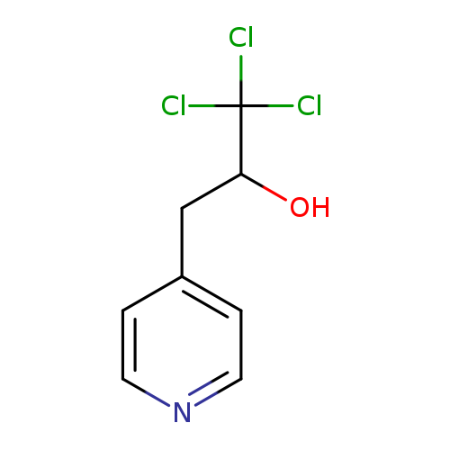 OC(C(Cl)(Cl)Cl)Cc1ccncc1