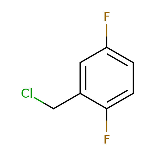 ClCc1cc(F)ccc1F