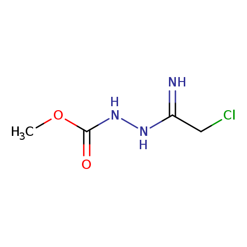 ClCC(=N)NNC(=O)OC
