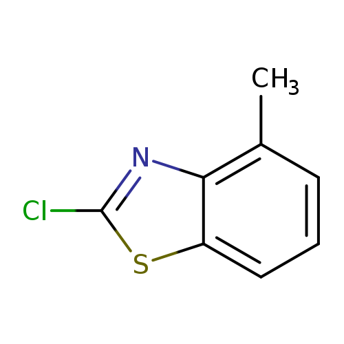 Clc1sc2c(n1)c(C)ccc2