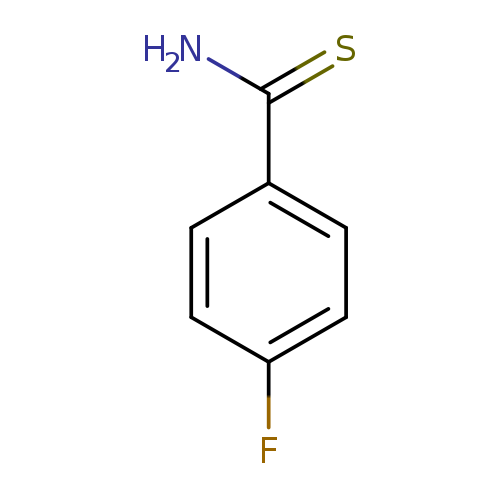 NC(=S)c1ccc(cc1)F