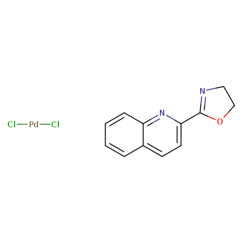 C1CN=C(O1)c1ccc2c(n1)cccc2.Cl[Pd]Cl