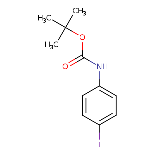 O=C(Nc1ccc(cc1)I)OC(C)(C)C