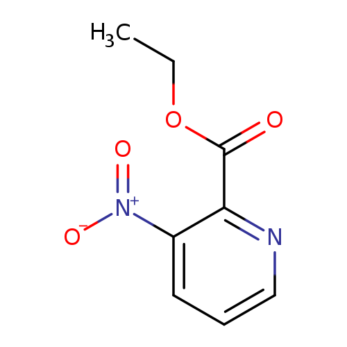 CCOC(=O)c1ncccc1[N+](=O)[O-]