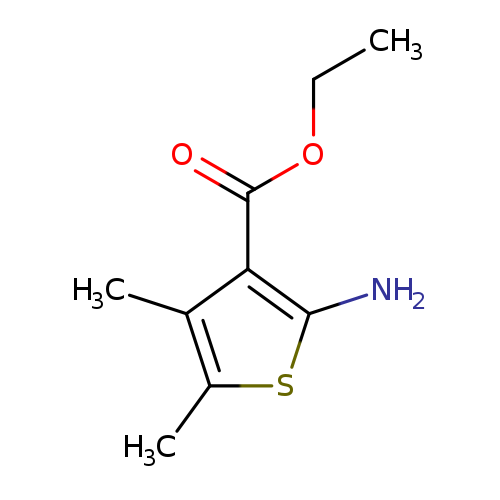 CCOC(=O)c1c(N)sc(c1C)C