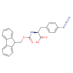 [N-]=[N+]=Nc1ccc(cc1)C[C@@H](C(=O)O)NC(=O)OCC1c2ccccc2c2c1cccc2