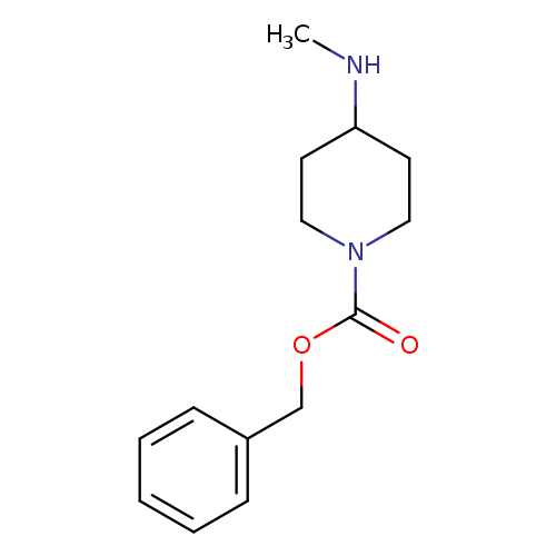 CNC1CCN(CC1)C(=O)OCc1ccccc1