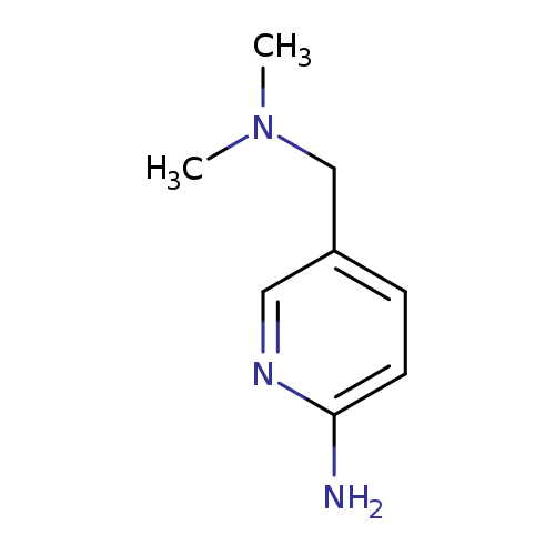 CN(Cc1ccc(nc1)N)C