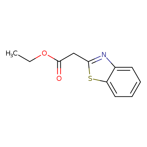 CCOC(=O)Cc1nc2c(s1)cccc2