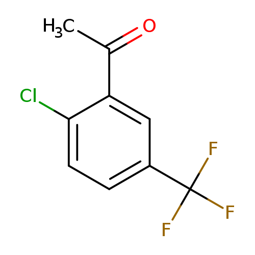 CC(=O)c1cc(ccc1Cl)C(F)(F)F