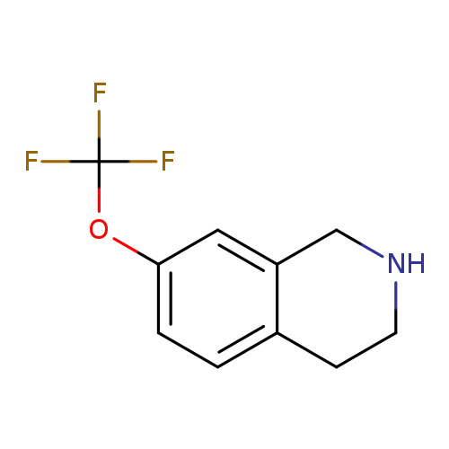FC(Oc1ccc2c(c1)CNCC2)(F)F