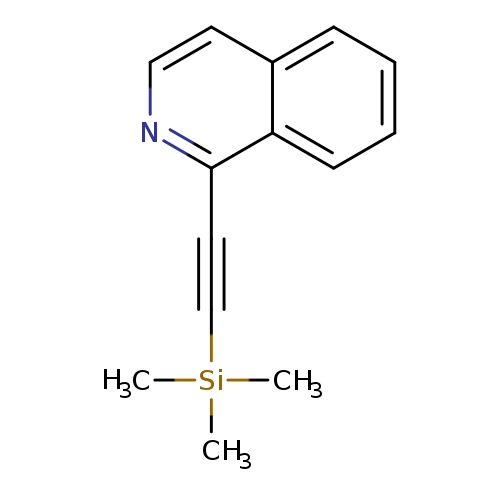 C[Si](C#Cc1nccc2c1cccc2)(C)C
