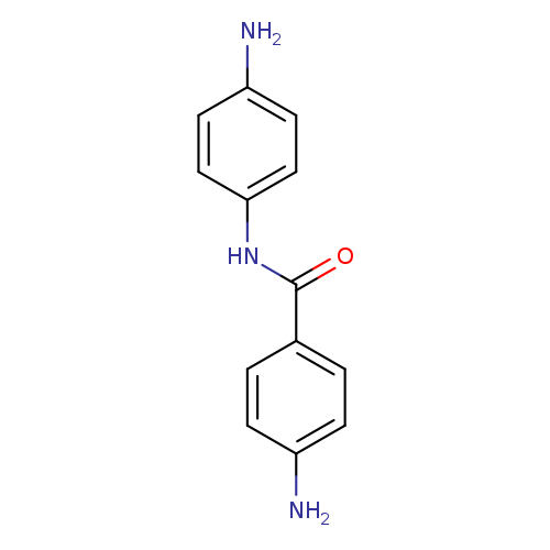 Nc1ccc(cc1)NC(=O)c1ccc(cc1)N