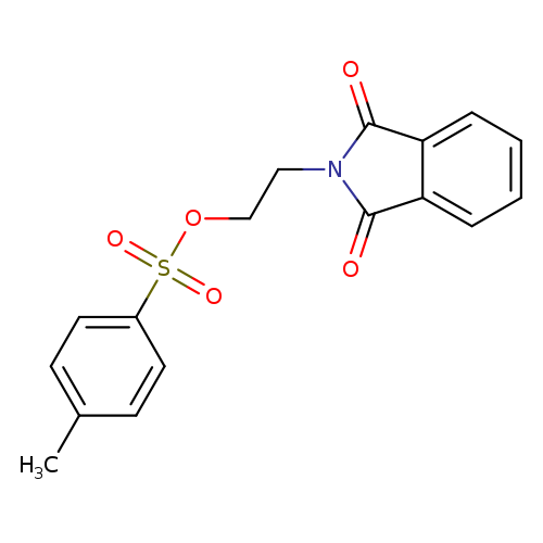 O=C1N(CCOS(=O)(=O)c2ccc(cc2)C)C(=O)c2c1cccc2