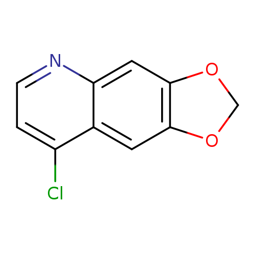 Clc1ccnc2c1cc1OCOc1c2