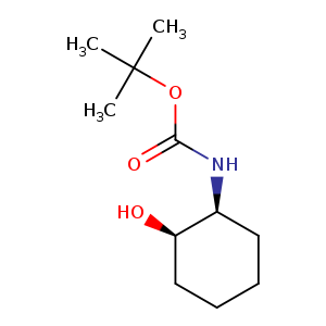 O=C(OC(C)(C)C)N[C@H]1CCCC[C@H]1O