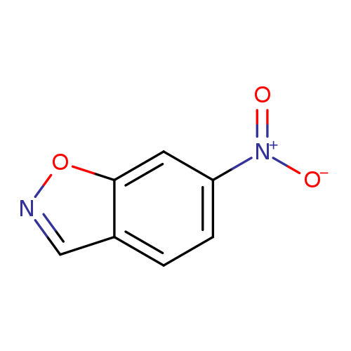 [O-][N+](=O)c1ccc2c(c1)onc2