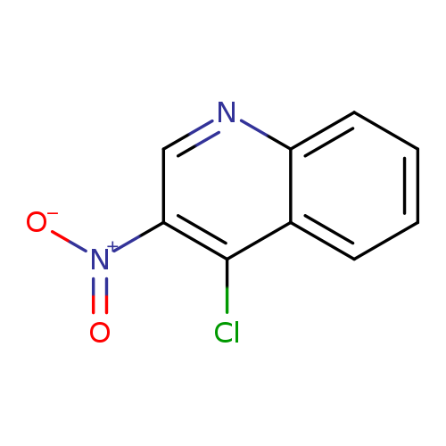 [O-][N+](=O)c1cnc2c(c1Cl)cccc2