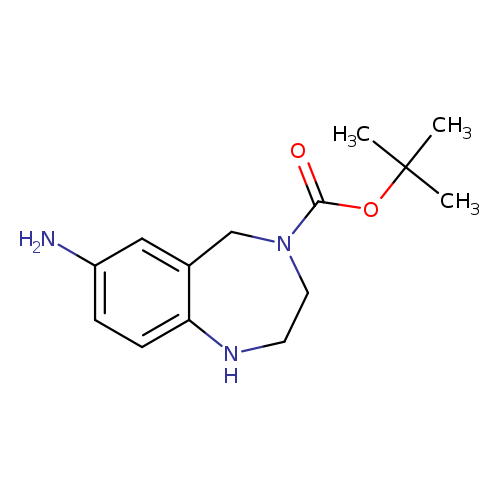 Nc1ccc2c(c1)CN(CCN2)C(=O)OC(C)(C)C