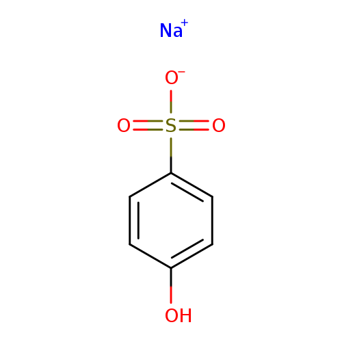 Oc1ccc(cc1)S(=O)(=O)[O-].[Na+]