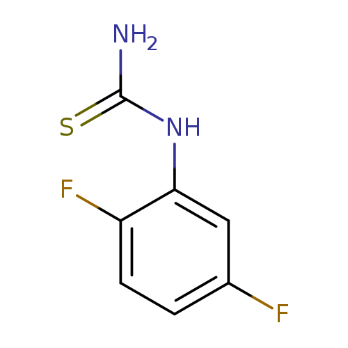 NC(=S)Nc1cc(F)ccc1F
