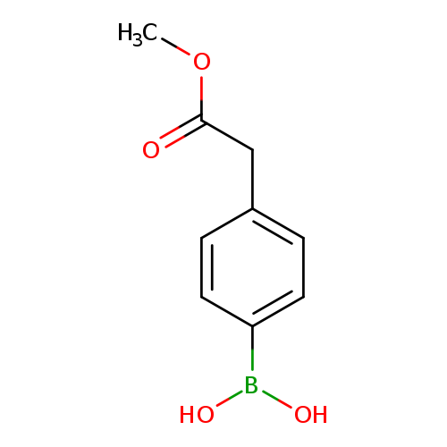 COC(=O)Cc1ccc(cc1)B(O)O