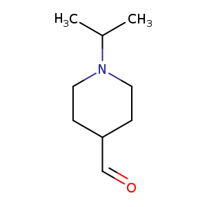 O=CC1CCN(CC1)C(C)C