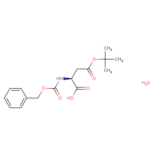 O=C(N[C@H](C(=O)O)CC(=O)OC(C)(C)C)OCc1ccccc1.O