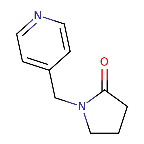 O=C1CCCN1Cc1ccncc1