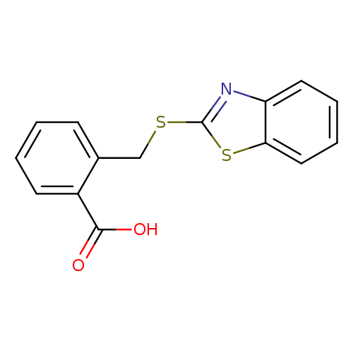 OC(=O)c1ccccc1CSc1nc2c(s1)cccc2